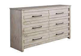 I'm krista from the happy housie and i am so excited to be here today to share this chalky painted dresser makeover that i recently did as part of updating. Hillsdale Villa Distressed White Dresser