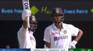 He represented india in all three formats of cricket: Washington Sundar Shardul Thakur Fight With Backs To Wall In Record 7th Wicket Stand At The Gabba Sports News The Indian Express