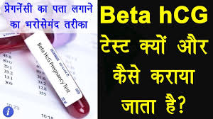 beta hcg pregnancy test explained in hindi by ishan