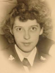 Here's a photo of my mother, Barbara Kasal, receiving a performance award  in 1955. She ultimately became the First civilian and first woman  disbursing officer in the U.S. Navy.