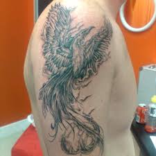 See more ideas about phoenix tattoo, japanese phoenix tattoo, phoenix tattoo design. Tattoo Uploaded By Steven D Alton Rise From The Ashes Phoenixtattoo Flashtattoo 391064 Tattoodo