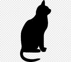 Cat Silhouette Cat Head Mammal Cat Like Mammal Carnivoran Png Pngwing
