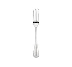 Fourchette A Dessert Entree Malmaison Metal Argente