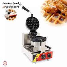 Belgian waffle makers typically have round plates versus square, but what really sets them apart is the thick, fluffy waffles they produce. Bakery Machines Rotate Waffle Maker Stroopwafel Maker Belgian Waffles Non Stick Machine Buy Waffle Maker Rotate Waffle Machine Product On Alibaba Com