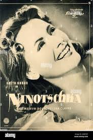 1939 : The celebrated movie actress GRETA GARBO in NINOTCHKA ( Ninotchka la  bella di Mosca ) by ERNST LUBITSCH , from a screen play by Billy Wilder and Charles  Brackett, story