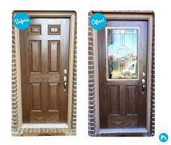 We install beautiful decorative glass into your existing wood, steel or fiberglass door. Transform Your Door With Decorative Door Glass Add Or Replace Your Door Glass In Less Than An Hour Glass Front Door Door Glass Inserts Front Door Makeover