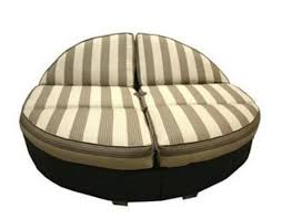 Round Double Chase Lounge Round Bed As I Called It Used To Have This In My G Outdoor Chaise Lounge Cushions Lounge Chair Outdoor Patio Furniture Chaise Lounge