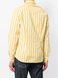 Check spelling or type a new query. Xacus Striped Long Sleeve Shirt 182 Farfetch Com Lookastic