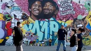 Want to discover art related to kobebryant? Memorials Honoring Kobe And Gianna Bryant Are Popping Up All Over The World Cnn