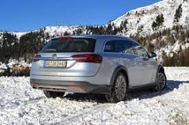 Essai Opel 4x4 Mokka Insigna Country Et Opc Sur Neige