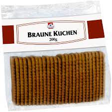 50 g kalte butter 50 g mehl 60 g brauner zucker oder rohrohrzucker 2 el haferflocken eine prise zimt. Grabower Braune Kuchen 200g Bei Rewe Online Bestellen