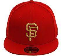 New Era 5950 San Francisco Giants Fitted Hat Red Metallic Gold 34 99 Fitted Hats New Era Hats New Era