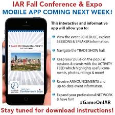 We're also a leader in web and video conferencing, so even if you're halfway. Get Fall Conference Expo Mobile App On Tuesday Illinois Realtors