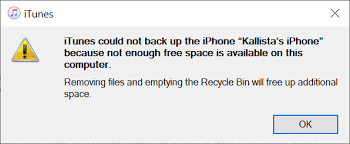 Sending texts through a computer can be helpful if your phone is causing too many distractions for you but you still want to be reachable by text. My Pc Has Over 200 Gb Of Free Storage But Itunes Won T Back Up My Iphone With 64 Gb Ask Different