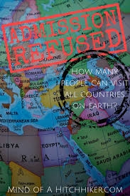 Is a country a country when it is recognized by the united nation then the answer is 192. How Many People Can Visit All Countries On Earth Mind Of A Hitchhiker