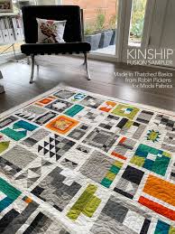 A modern quilt is typically a solid color with a uniquely stitched pattern for texture. Category Quilt Samplers Robin Pickens