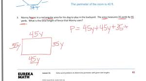 2 lesson 15 answer key nys common core mathematics curriculum 5 • 2 problem set 1. Perimeter Word Problems Solutions Examples Videos Worksheets Examples Lesson Plans