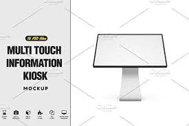 Information Kiosk Mockup Information Kiosk Personal Presentation Mockup