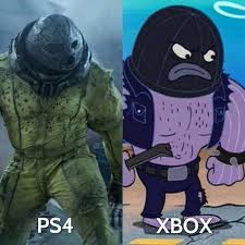 Ps4 Vs Xbox Funny Memes Spongebob Memes Superhero Memes