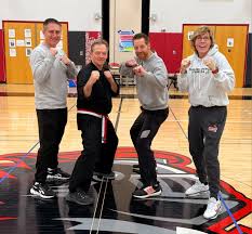 🔴⚫️🔴⚫️🔴⚫️🔴⚫️🔴⚫️🔴 ⚔Homecoming @ Hartwood Park . 👑 King Court: . Ethan  Beswick Jimmy Burns Landon Calabrese Alex Panepento Kenny Saunders .  #LRHomecoming20 #OatkanKnights