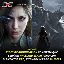 🚨 Tides of Annihilation promete ser un título que renueve el género hack  and slash tomando elementos más actuales 🤯 ¡Los estudios chinos se vienen  con todo!