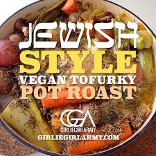 Bold and beautiful, these latkes are perfect all year long. Jewish Style Vegan Tofurky Pot Roast Tofurky Tofurky Recipe Paleo Vegetarian Recipes