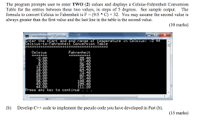 Maybe you would like to learn more about one of these? The Program Prompts User To Enter Two 2 Values And Chegg Com