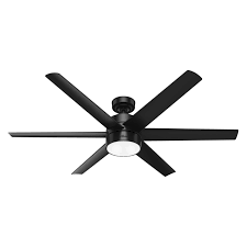 Get it as soon as fri, jul 9. Hunter Fans Solaria Matte Black 60 Inch Led Ceiling Fan 59624 Bellacor