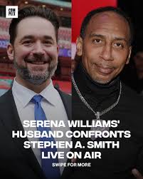 Alex Ohanian got to address the comments Stephen A. Smith made about his  wife, Serena 👀