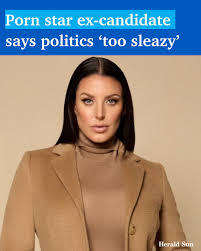 Herald Sun على X: One of the worlds most successful porn stars and former  Sex Party candidate says politics is “too sleazy” to tempt her to run again  > t.coVOx8lXQlsW t.coD8SigP1fCV 