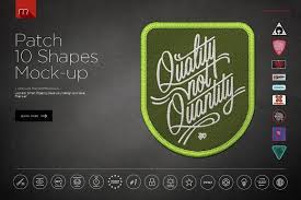 Download Patch 10 Shapes Mock Up Mockup Mockup Design Patches