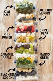 14 Smoothie Freezer Packs A Sweet Pea Chef