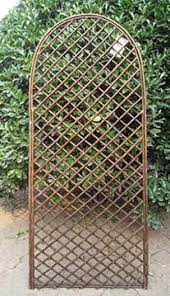 Ideal as an entrance your garden. Willow Trellis