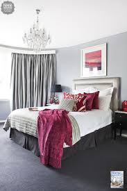 Pin By Design Your Life Pl On Home Decor Grey Bedroom With Pop Of Color Elegant Home Decor Bedroom Decor
