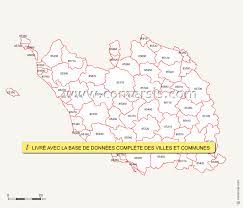 Code postal, poste, code commune, code insee, code postal de la vendue mignot. Carte Des Codes Postaux De La Vendee