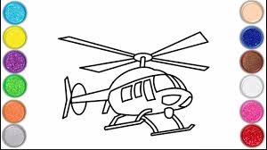 Glitter Helicopter Coloring Pages For Kids Flying Helicopters Drawing Coloring Pages For Kids Coloring Pages Flying Helicopter