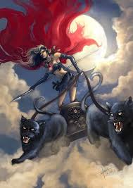 She is the norse goddess of love, death, war sexuality, and magic. Pin De I S Anderson En Arte Mitologia Nordica Simbolo De Odin Dioses Nordicos Mitologia