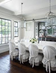 Vintage Dining Furniture Mastering The Mix Cottage Dining Rooms White Dining Room Dining Room Chair Slipcovers