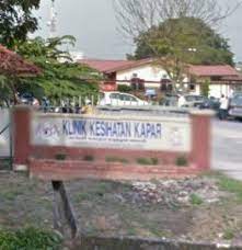 Kuala selangor 45800, selangor view map. Klinik Kesihatan Kapar Klinik Kerajaan In Klang