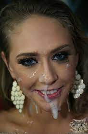 Facial cumshot images