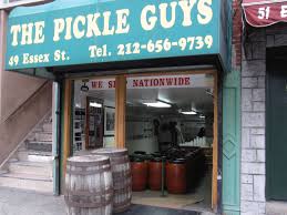 The Pickle Guys Pucker Up On New York S Lower East Side