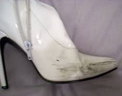 How To Repair Patent Leather Clean White Leather Shoes White Patent Leather Shoes Patent Leather Boots