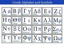 Greek letters, symbols, english alphabet equivalents and pronunciation. Greek Alphabet Letters And Symbols Greek Alphabet Greek Language Basic Greek Words