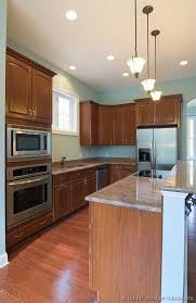 cherry cabinets kitchen