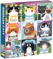 Free shipping on orders $75+. Bookish Cats 500 Piece Jigsaw Asterisk Jigsaw Puzzles