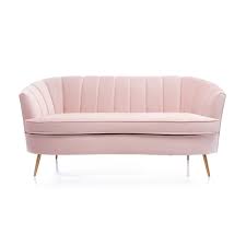Vasagle futon sofa bed, convertible sofa couch, velvet sleeper sofa with solid wood legs, 76.4 x 35.4 x 31.9 inches, folding split back sofa for compact living space apartment dorm, pink ulcs700p01. Living Room Baby Pink Fabric Velvet Sofa Couch With Gold Metal Base Home Furniture Buy Modern Velvet Fabric Sofa Living Room Pink Sofa Gold Metal Legs Sofa Product On Alibaba Com