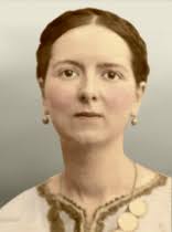 A portrait for Maximiani Portas (better known as Savitri Devi). A pretty  decent candidate for valkist... well whatever to be honest. : r/Fuhrerreich