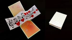 This tutorial video will show you how to make your very own greeting card that not only has a sliding element, but pops up as well. Twist And Pop Music Card Pop Up Card By Template Ezycraft Youtube