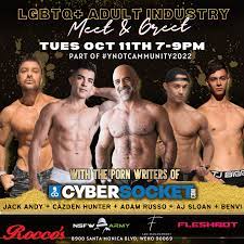 Meet the Porn Writers of Cybersocket in West Hollywood on National Coming  Out Day! - Fleshbot