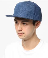 ONSPOTZ（オンスポッツ）の「NEWHATTAN SNAPBACK CAP DENIM FLAT BILL DARK BLUE（ハット）」